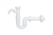 Syfony - TYCNER Półsyfon zlewozmywakowy 1 1/2" 1-KOMOROWY - miniaturka - grafika 1