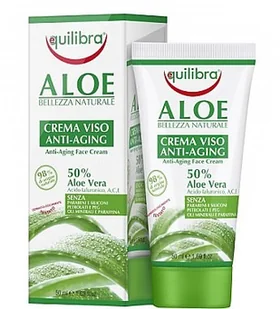 EQUILIBRA ALOESOWY PRZECIWSTARZENIOWY KREM DO TWARZY 50ml - Kremy do twarzy - miniaturka - grafika 5