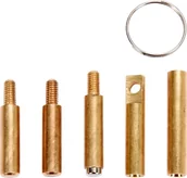 Inne akcesoria elektryczne - Yato ZESTAW AKCESORIÓW DO PRZEPYCHACZA DO PRZEWODÓW 5SZT YT-23201 YT-23201 - miniaturka - grafika 1