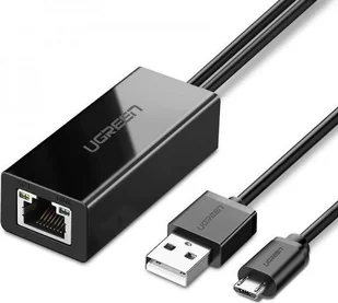 UGREEN karta micro Usb 100Mbps do Chromecast 1m cz - Kable USB - miniaturka - grafika 2