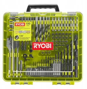 Ryobi Elektronarzędzia Zastaw akcesoriów Ryobi RAKDD100 (100 sztuk) 5132004666 - Akcesoria do elektronarzędzi - miniaturka - grafika 2