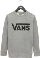 Bluzy dla chłopców - Vans bluza ęca BOYS CLASSIC CREW Cement Heather/Black - miniaturka - grafika 1