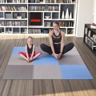 Duże Puzzle Piankowe Mata Piankowa 60x60 9 szt - Maty do ćwiczeń - miniaturka - grafika 3