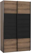 Szafy - shumee Szafa ubraniowa Dąb Szlachetny Dąb Czarny - miniaturka - grafika 1
