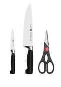 Noże kuchenne - Zwilling ZWILLING cztery gwiazdki, 3-częściowy zestaw noży 35055-000-0 - miniaturka - grafika 1