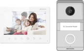 Domofony - HIKVISION Zestaw wideo domofonowy DS-KIS101-P/Flush 1_793063 - miniaturka - grafika 1
