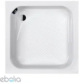 Brodziki prysznicowe - Sanplast Classic 80x80 cm biały 615-010-0220-01-000 - miniaturka - grafika 1