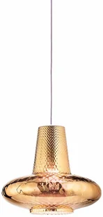 AILati Lampa wisząca Giulietta 130 cm stare złoto metalik - Lampy sufitowe - miniaturka - grafika 2