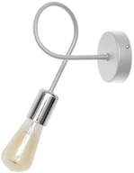 Lampy ścienne - Helam Kinkiet OXFORD 1xE27/60W/230V srebrny - miniaturka - grafika 1