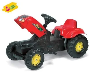 Rolly Toys Traktor RollyKid czerwony z przyczepą - Jeździki dla dzieci - miniaturka - grafika 5