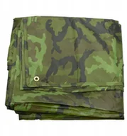 Akcesoria turystyczne - Plandeka Ochronna 3 x 3 m Czeski Woodland - miniaturka - grafika 1