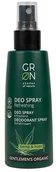 Dezodoranty i antyperspiranty unisex - COSMONDIAL GMBH GRN Gentelmen's Organic Odświeżający dezodorant w sprayu Olej Konopny & Chmiel 75 ml 7082062 - miniaturka - grafika 1