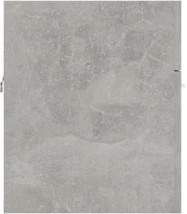 VidaXL Lumarko Szafka pod umywalkę, szarość betonu, 41x38,5x46 cm, płyta 804642 VidaXL - Meble łazienkowe - miniaturka - grafika 6