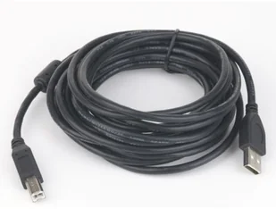 Gembird Kabel CCF-USB2-AMBM-6 (USB 2.0 typu A M - USB 2.0 typu B M; 1,8m; kolor czarny) 2_195070 - Kable komputerowe i do monitorów - miniaturka - grafika 2
