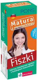 Lektorklett Fiszki 3000 słów Matura z niemieckiego Zakresy tematyczne zgodne z katalogiem maturalnym. - Pomoce naukowe - miniaturka - grafika 2