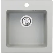 Zlewozmywaki - DELINIA BURIN szary - miniaturka - grafika 1