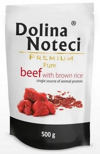 Dolina Noteci Premium Pure Wołowina Z Ryżem Brązowym 500G - Mokra karma dla psów - miniaturka - grafika 2