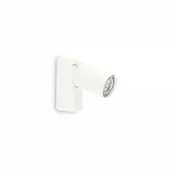 Lampy ścienne - Ideal Lux Kinkiet Rudy 229027 nowoczesna oprawa w kolorze białym 229027 - miniaturka - grafika 1