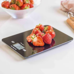 BESTRON Bestron Elektryczna waga kuchenna AKS710Z, czarna, 5 kg - Wagi kuchenne - miniaturka - grafika 2