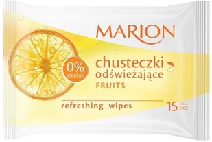 Marion Chusteczki odświeżające Fruits, 15 szt. - Chusteczki odświeżające Fruits, 15 szt. - - Chusteczki do demakijażu - miniaturka - grafika 2