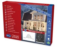 Pozostałe oświetlenie - Konstsmide 4823  103 siatka świetlna LED Hightech system rozszerzenie//Na zewnątrz (IP44)/208 ciepłe białe diody/przezroczysty przewód 4823-103 - miniaturka - grafika 1