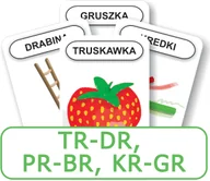 Bajki Disneya - KOMLOGO Karty Logopedyczny Piotruś Część XIV głoski TR-DR PR-BR KR-GR - miniaturka - grafika 1