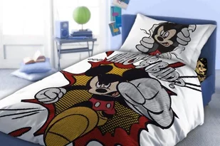 Mówisz i Masz Pościel 160x200 Licencyjna nr 540 Mickey HIT 65157 - Pościel - miniaturka - grafika 3