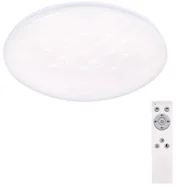 Lampy sufitowe - Solight Solight WO763 - LED Plafon ściemnialny STAR LED/24W/230V + Pilot - miniaturka - grafika 1