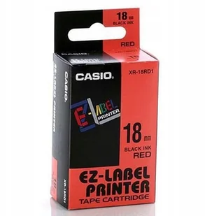 Casio XR-24YW1, 24mm x 8m, czarny druk / żółty podkład, taśma oryginalna - Papier do drukarek - miniaturka - grafika 3