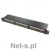 LogiLink Patchpanel 19"" kat. 6, 24-portowy, ekranowany STP, czarny - NP0 (NP0048) - Szafy rack - miniaturka - grafika 2