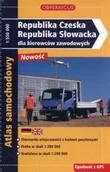 Atlasy i mapy - Copernicus Republika Czeska Republika Słowacka dla kierowców zawodowych Atlas samochodowy Skala 1:550 000 PPW0006891 - miniaturka - grafika 1