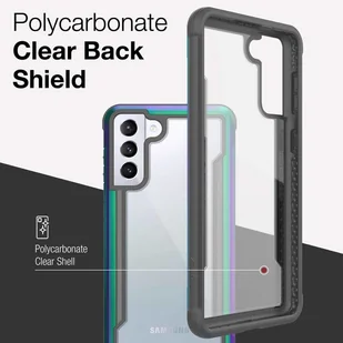 X-Doria Raptic Shield - Etui aluminiowe Samsung Galaxy S21+ (Antimicrobial protection) (Iridescent) b2btrade-19129-0 - Etui i futerały do telefonów - miniaturka - grafika 4