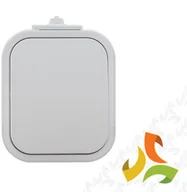 Wyłączniki światła i elektryczne - Abex B2 IP54 Wyłącznik 1 pojedynczy zwierny n/t podświetlany 10A 250V WNT-6/7B2/S biały WNT-6/7B2/S biały/ABX - miniaturka - grafika 1