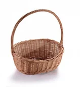 Kosze wiklinowe - Wyroby z Wikliny PPH Jan Wnuk Kosz prezentowy z wikliny 4405 - miniaturka - grafika 1