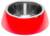 Miski dla kotów - FERPLAST Jolie miska czerwona 0,5 l - miniaturka - grafika 1