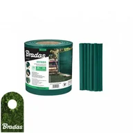 Ogrodzenia - BRADAS Taśma ogrodzeniowa balkonowa zielona 19cm x 35m + klipsy 0261 TOB4501935GRL - miniaturka - grafika 1