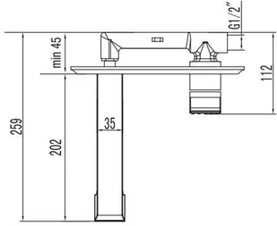 Blue Water Art Platino Panama PAN-BPU.110C - Baterie podtynkowe - miniaturka - grafika 5