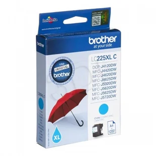 Brother Brother LC 225C zamiennik LC225XLC - Tusze oryginalne - miniaturka - grafika 4