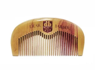 Dear Barber Beard Comb Drewniany Grzebień Do Brody - Kosmetyki i akcesoria do pielęgnacji brody - miniaturka - grafika 3