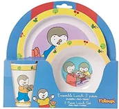 Latarki - akcesoria - Unbekannt Fun House  conjunto de almuerzo 1 Vaso, 1 Plato, 1 Plato 1383-N 005138 - miniaturka - grafika 1