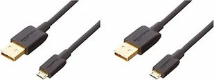 AmazonBasics przewód połączeniowy, wtyczka USB 2.0, USB typu A na wtyk mikro-USB-B -, czarny 1,82 m 7WXKV4 - Adaptery i przejściówki - miniaturka - grafika 2