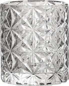 Świeczniki - Bloomingville Świecznik 9 cm jasnoszary szklany 32229619 - miniaturka - grafika 1