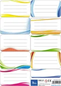 Artykuły biurowe - Tetis Naklejki na zeszyty i książki p25 KN001-02 cena za 1 sztukę - miniaturka - grafika 1