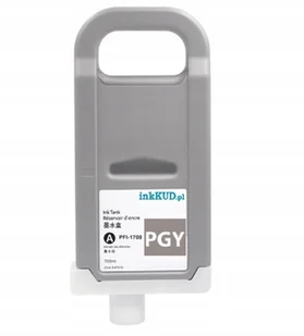 Canon Wkład PFI-1700 PGY fotograficzny szary 700 ml) CF0782C001AA) CF0782C001AA - Tusze oryginalne - miniaturka - grafika 2