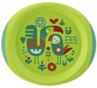 Chicco Zestaw 2 talerzy 12 m+ zielony - Zestawy naczyń dla dzieci - miniaturka - grafika 7
