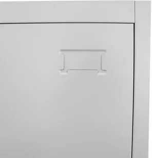 vidaXL Zamykana szafka z 4 przegrodami, 38x45x180 cm - Szafki biurowe - miniaturka - grafika 6