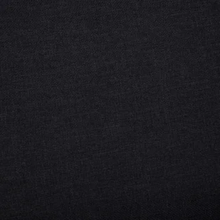 vidaXL Ławka ze schowkiem, 116 cm, black, poliester vidaXL - Ławki do przedpokoju - miniaturka - grafika 2