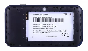 ZTE Router mobilny ZTE MU5001 MU5001 - Routery - miniaturka - grafika 13