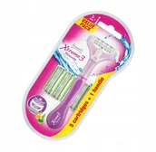 Maszynki do golenia i wkłady - Wilkinson XTREME3 Beauty Maszynka I 4 Wkłady - miniaturka - grafika 1