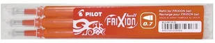 PILOT Corporation Wkład Pilot Frixion Ball 0,5 Pomarańczowy Medium 3 sztuki - Powieści - miniaturka - grafika 2